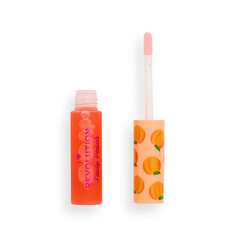 Lūpų aliejus Makeup Revolution Tasty Peach, 6ml kaina ir informacija | Lūpų dažai, blizgiai, balzamai, vazelinai | pigu.lt