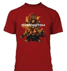 Overwatch Build Em Up Premium, marškinėliai, S dydis kaina ir informacija | Žaidėjų atributika | pigu.lt