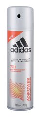 Purškiamas dezodorantas Adidas, 200 ml kaina ir informacija | Dezodorantai | pigu.lt
