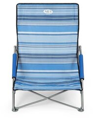 Складное туристическое кресло Nils Camp, синее, 57 x 64 см цена и информация | Туристическая мебель | pigu.lt