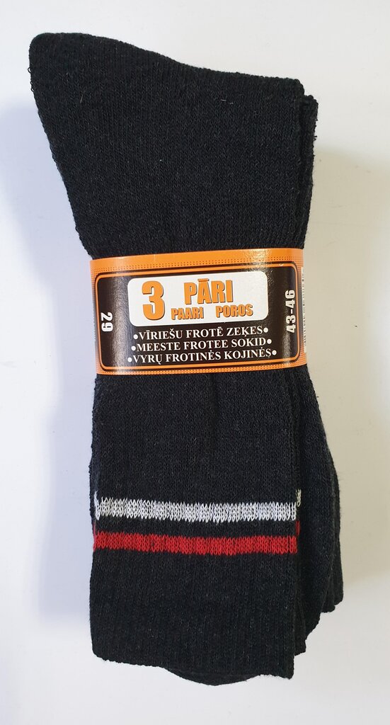 Vyriškų kilpinių kojinių rinkinys (3 poros) kaina ir informacija | Vyriškos kojinės | pigu.lt