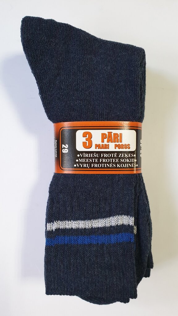 Vyriškų kilpinių kojinių rinkinys (3 poros) kaina ir informacija | Vyriškos kojinės | pigu.lt