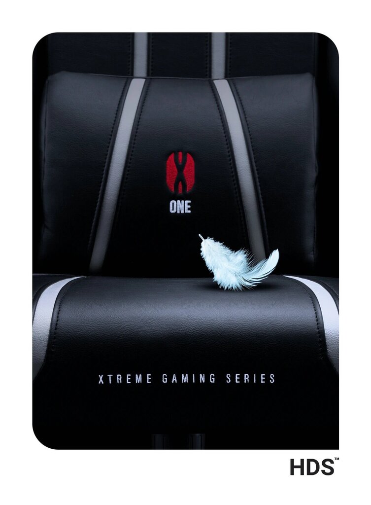 Žaidimų kėdė Diablo Chairs X-One L, juoda/balta kaina ir informacija | Biuro kėdės | pigu.lt