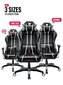 Žaidimų kėdė Diablo Chairs X-One L, juoda/balta kaina ir informacija | Biuro kėdės | pigu.lt