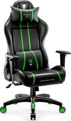 Žaidimų kėdė Diablo Chairs X-One L, juoda/žalia kaina ir informacija | Biuro kėdės | pigu.lt