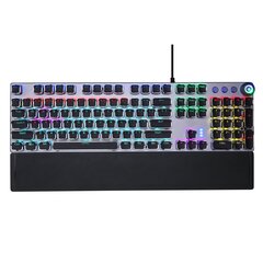 Žaidimų Klaviatūra AULA Fireshock V5 Mechanical Wired Keyboard, Blue switch - EN/RU/UA layout kaina ir informacija | Klaviatūros | pigu.lt