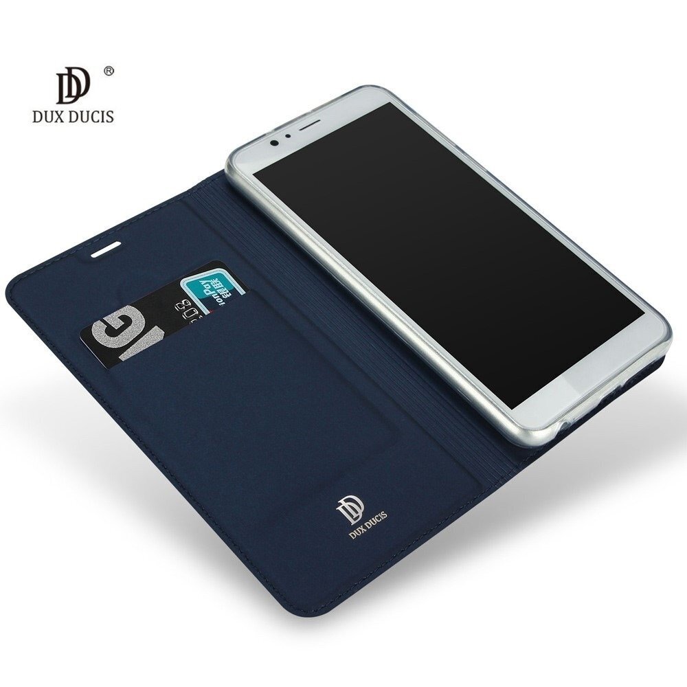 Dux Ducis Premium Magnet Case For Huawei P40 LITE E Blue цена и информация | Telefono dėklai | pigu.lt