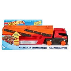 Žaislinis sunkvežimis Hot Wheels Mega Red Hauler kaina ir informacija | Žaislai berniukams | pigu.lt