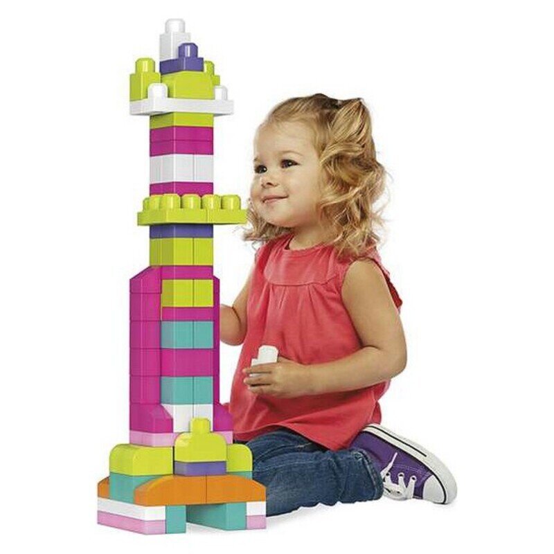Statymo blokai Megal Bloks, 60 vnt kaina ir informacija | Žaislai kūdikiams | pigu.lt