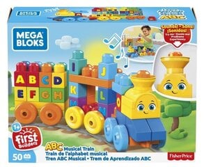 Abėcėlinis traukinys Mega Bloks ABC kaina ir informacija | Mega Bloks Vaikams ir kūdikiams | pigu.lt