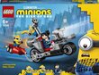 75549 LEGO® Minions Nepavejamo dviračio gaudynės цена и информация | Konstruktoriai ir kaladėlės | pigu.lt