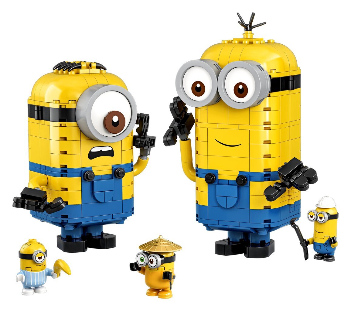 75551 LEGO® Minions Фигурки миньонов и их дом цена | pigu.lt