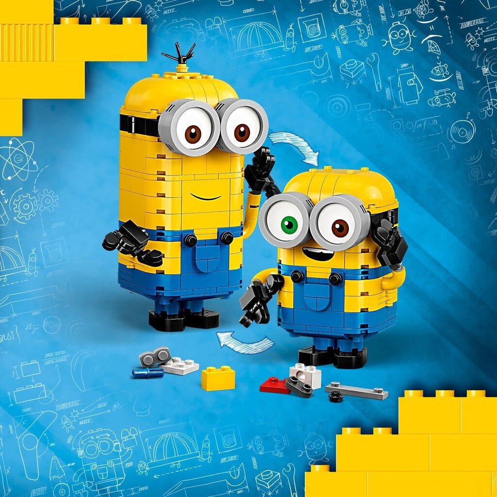 75551 LEGO® Minions Фигурки миньонов и их дом цена | pigu.lt