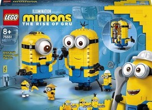 75551 LEGO® Minions Konstruojami pakalikai ir jų irštva kaina ir informacija | Konstruktoriai ir kaladėlės | pigu.lt