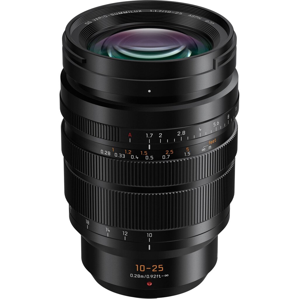 Panasonic LEICA DG VARIO-SUMMILUX 10-25mm / F1.7 ASPH. (H-X1025) kaina ir informacija | Objektyvai | pigu.lt