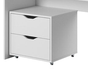 Шкафчик Laski Meble Mati, белый цена и информация | Laski Meble Мебель для прихожей | pigu.lt