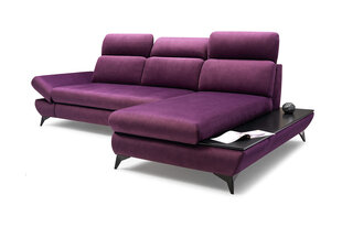 Мягкий уголок Laski Meble Titan, фиолетовый цена и информация | Угловые диваны | pigu.lt