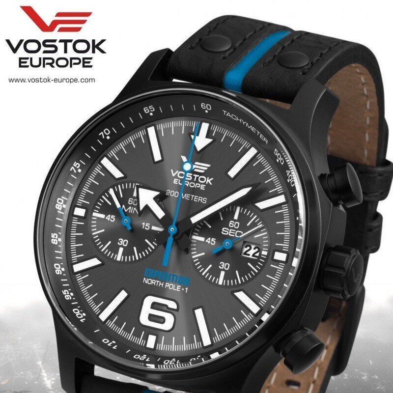 Vyriškas laikrodis Vostok Europe Expedition North Pole 6S21-5954198 kaina ir informacija | Vyriški laikrodžiai | pigu.lt