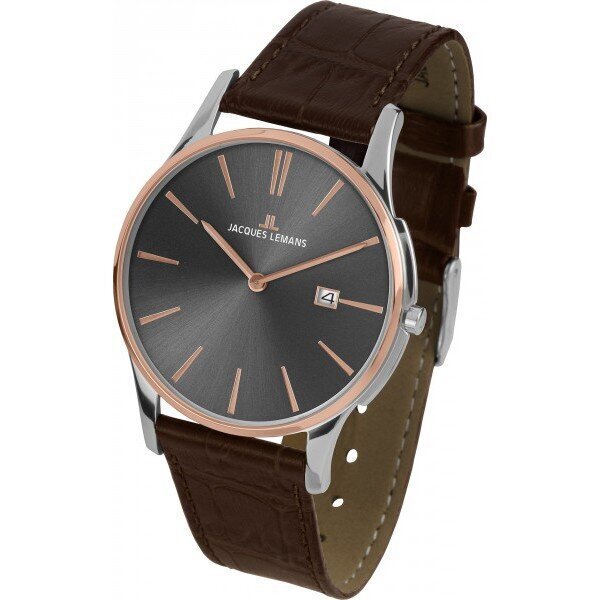Vyriškas laikrodis Jacques Lemans 1-1937E цена и информация | Vyriški laikrodžiai | pigu.lt