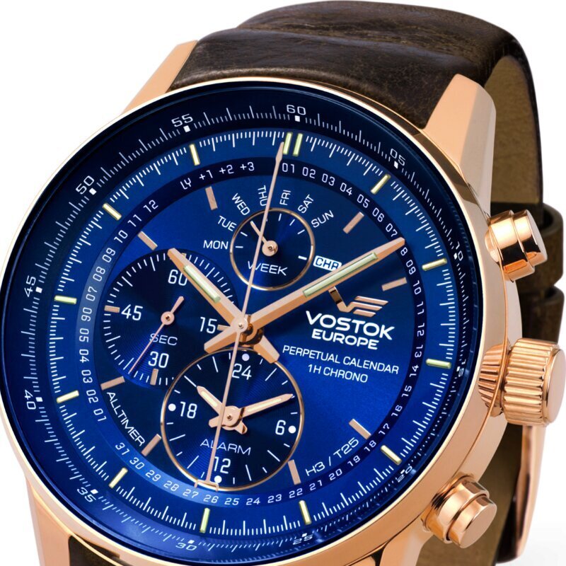 Vyriškas laikrodis Vostok Europe Limousine YM86-565B289 цена и информация | Vyriški laikrodžiai | pigu.lt