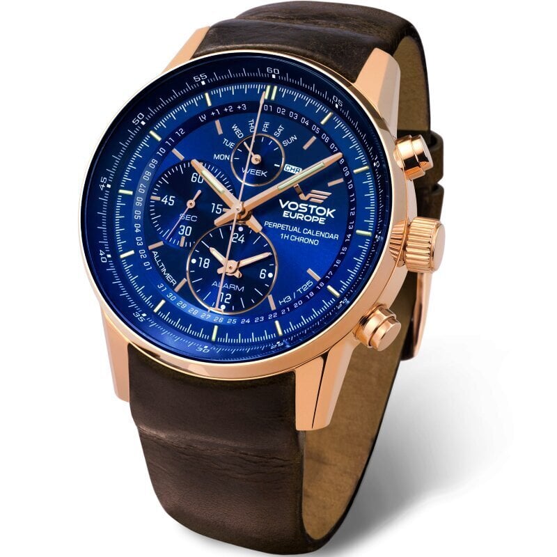 Vyriškas laikrodis Vostok Europe Limousine YM86-565B289 цена и информация | Vyriški laikrodžiai | pigu.lt