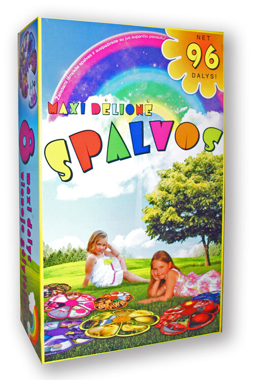 Dėlionė Spalvos, LT kaina ir informacija | Dėlionės (puzzle) | pigu.lt