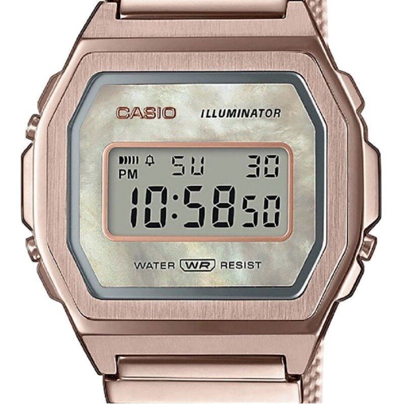 Moteriškas laikrodis Casio A1000MCG-9EF kaina ir informacija | Moteriški laikrodžiai | pigu.lt