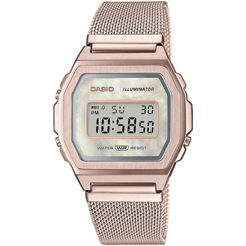 Moteriškas laikrodis Casio A1000MCG-9EF kaina ir informacija | Moteriški laikrodžiai | pigu.lt