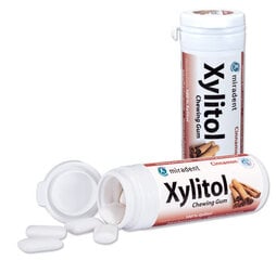 Жевательная резинка Miradent Xylitol, со вкусом корицы цена и информация | Зубные щетки, пасты | pigu.lt