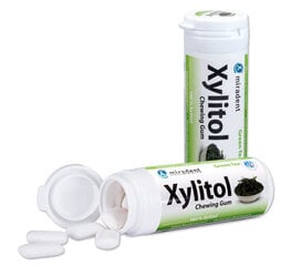 Жевательная резинка Miradent Xylitol, со вкусом зеленого чая цена и информация | Зубные щетки, пасты | pigu.lt