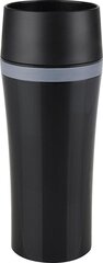 Termo puodelis Tefal Travel Mug Fun, 360 ml, juodas kaina ir informacija | Termosai, termopuodeliai | pigu.lt