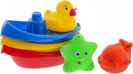 Gyvūnų vonios valtys vaikams Tullo kaina ir informacija | Žaislai kūdikiams | pigu.lt