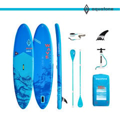 Надувная серфинговая доска Paddle Board w/ Accessories Aquatone Wave Plus 11.0 цена и информация | SUP доски, водные лыжи, водные аттракционы | pigu.lt