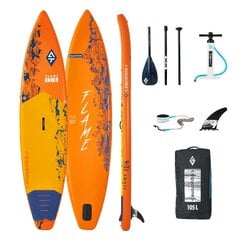 Paddle Board w/ Accessories Aquatone Flame 12.6 цена и информация | SUP доски, водные лыжи, водные аттракционы | pigu.lt