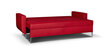 Sofa - lova Bellezza Red, kreminės spalvos kaina ir informacija | Sofos | pigu.lt