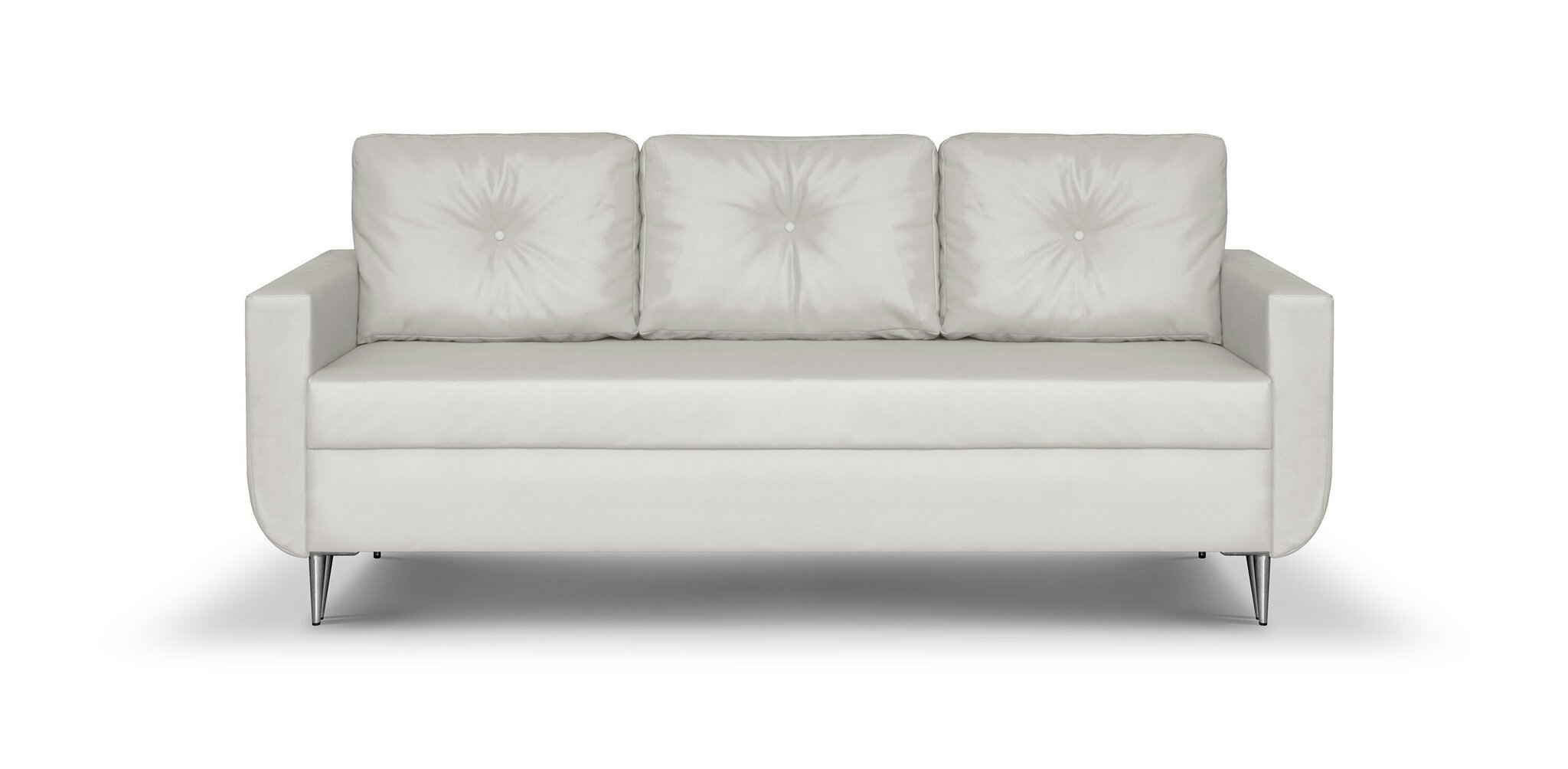 Sofa - lova Bellezza Red, balta kaina | pigu.lt