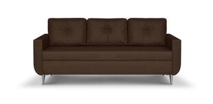 Sofa - lova Bellezza Red, tamsiai ruda kaina ir informacija | Sofos | pigu.lt