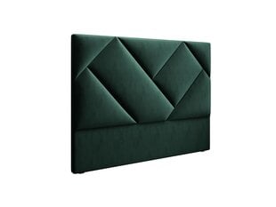 Изголовье кровати Interieurs86 Haussmann 200 см, зеленое цена и информация | Кровати | pigu.lt
