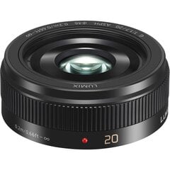 Panasonic LUMIX G 20mm / F1.7 II ASPH. (H-H020AE-K) Black kaina ir informacija | Objektyvai | pigu.lt