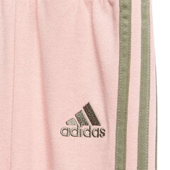 Adidas Спортивный костюм I Coll Ts Ft Pink Green цена и информация | Комплекты для девочек | pigu.lt