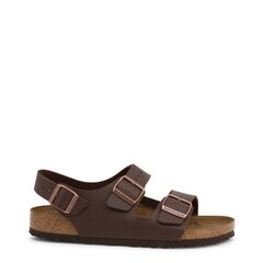 Šlepetės vyrams Birkenstock Milano_Leather 17865 kaina ir informacija | Vyriškos šlepetės, basutės | pigu.lt