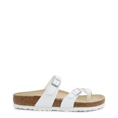 Birkenstock, белые цена и информация | Женские тапочки | pigu.lt