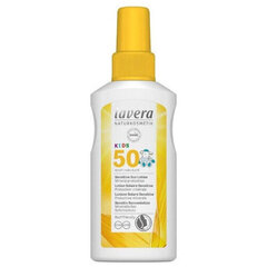 Lavera Sensitive Sun Lotion SPF 50 - Suntan lotion spray for children 100ml цена и информация | Кремы от загара | pigu.lt