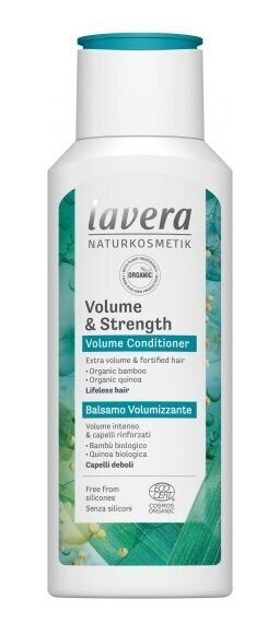 Apimtį didinantis kondicionierius VOLUME & STRENGTH Lavera, 200 ml цена и информация | Balzamai, kondicionieriai | pigu.lt