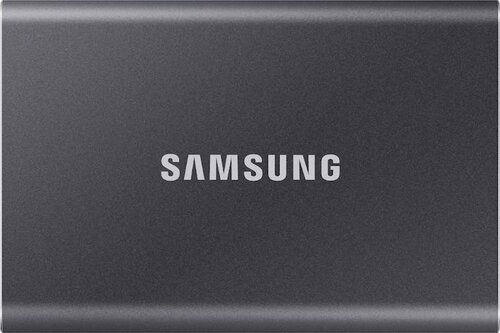 Samsung SSD T7 1TB, Pilka (MU-PC1T0T/WW) kaina ir informacija | Išoriniai kietieji diskai (SSD, HDD) | pigu.lt