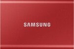 Samsung SSD T7 1TB, Raudona (MU-PC1T0R/WW)