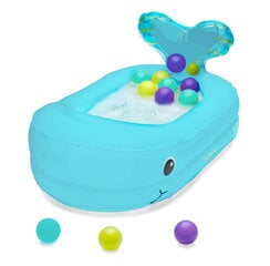 Надувная ванна с шариками Infantino Whale цена и информация | Товары для купания | pigu.lt