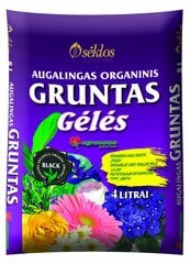 Органическая почва  "Цветы", 4 л цена и информация | Agrofirma "Sėklos" Товары для сада | pigu.lt