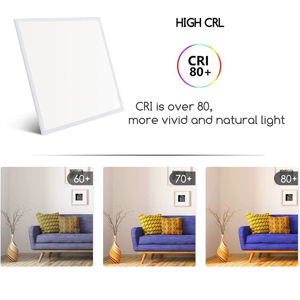 LED panelė G.LUX GL-LED-6060-45W Armstrong kaina ir informacija | Įmontuojami šviestuvai, LED panelės | pigu.lt