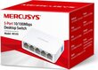 MERCUSYS MS105(EU) kaina ir informacija | Komutatoriai (Switch) | pigu.lt